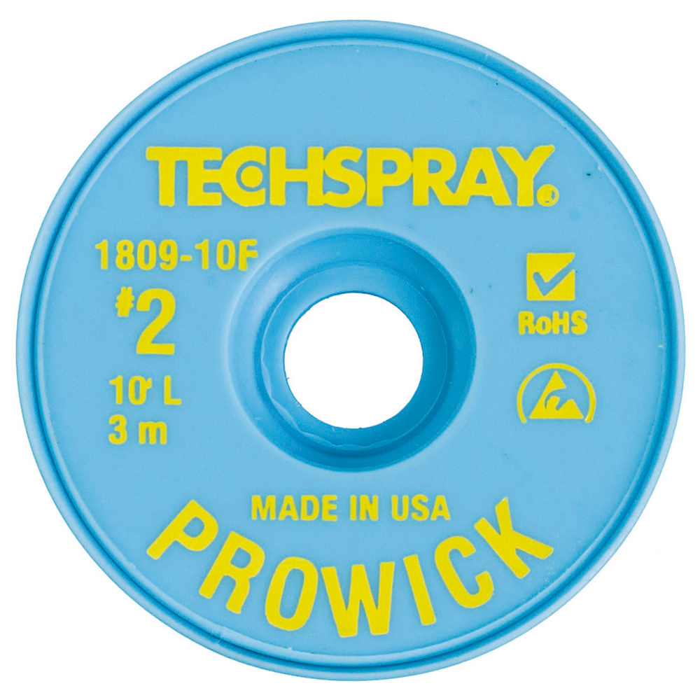 Techspray Entlötlitze Premium, 1,4 mm, 3,0 m, gelb