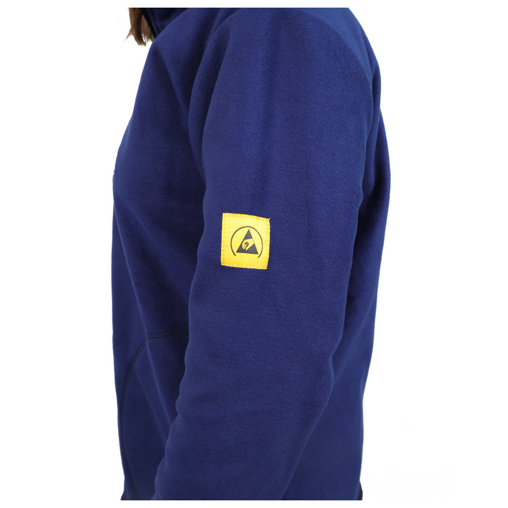 WETEC ESD-Fleecejacke, M, blau, Bild 7