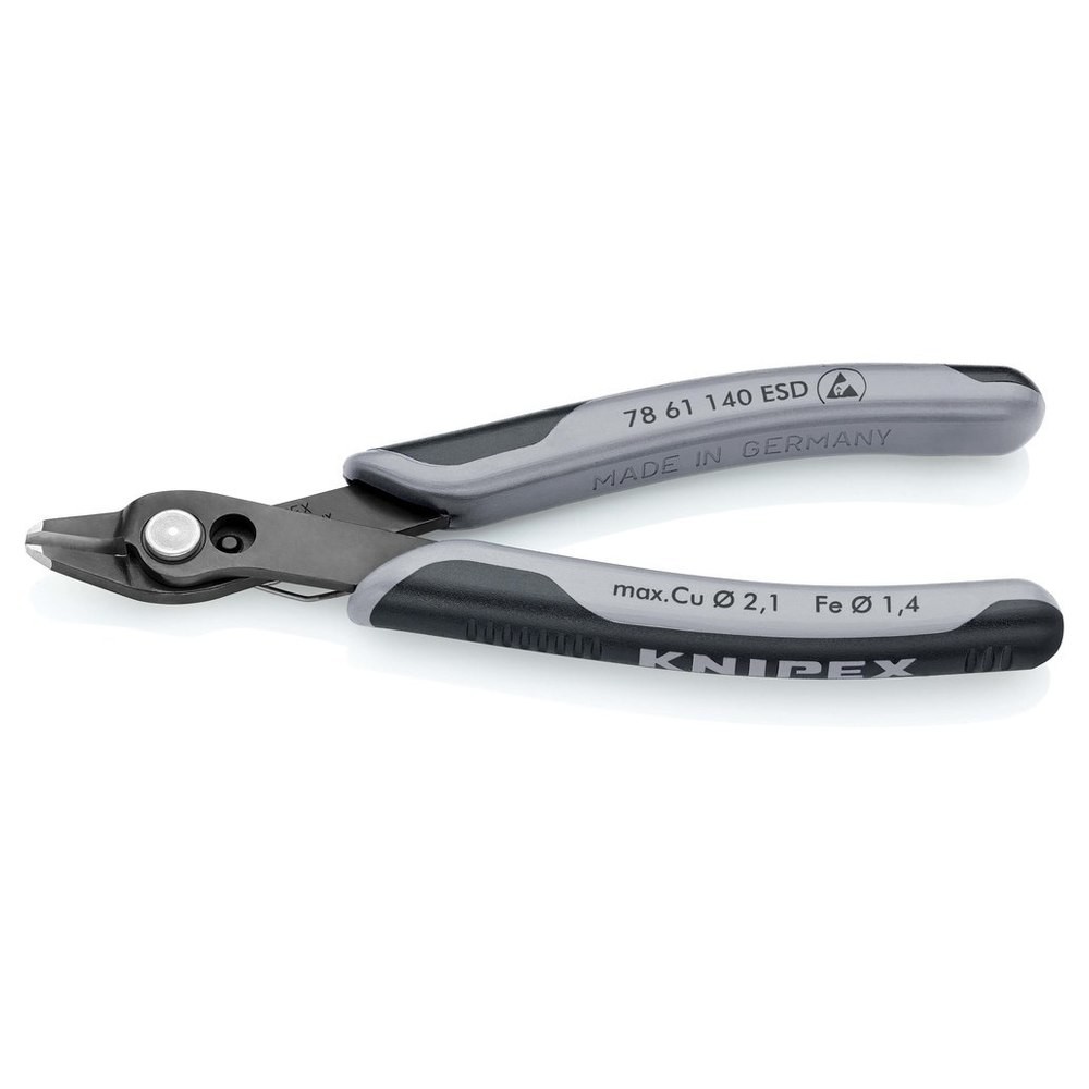 Seitenschneider Elektronik ESD brüniert140mm KNIPEX