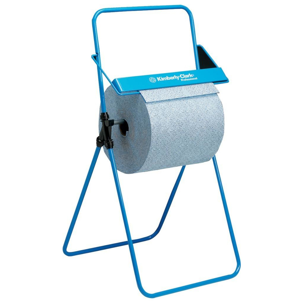 Bodenständer für Groß- rollen, Metall, blau