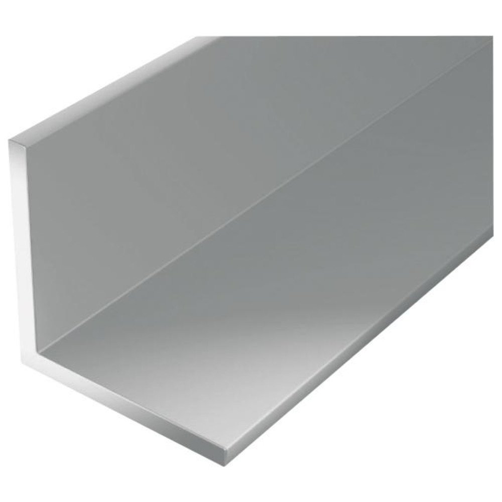 Alu-Winkelprofil 1000/10 x 10 mm silberfarbig