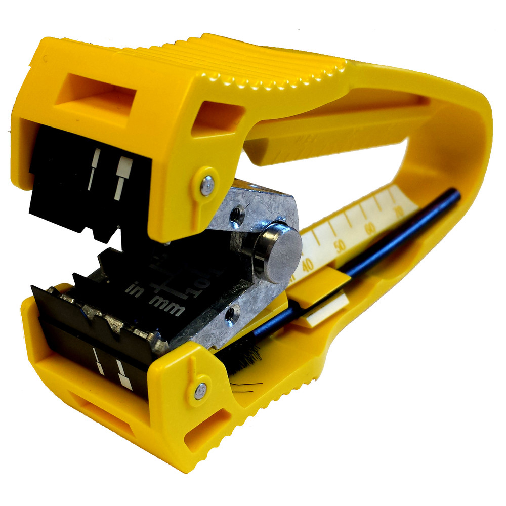 Fiber Optic Center Feed Stripper