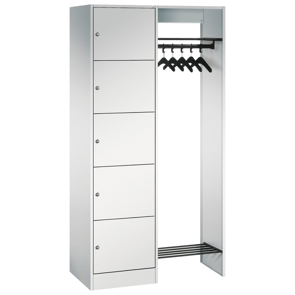 Offene Garderobe Serie 8070, für 5 Personen