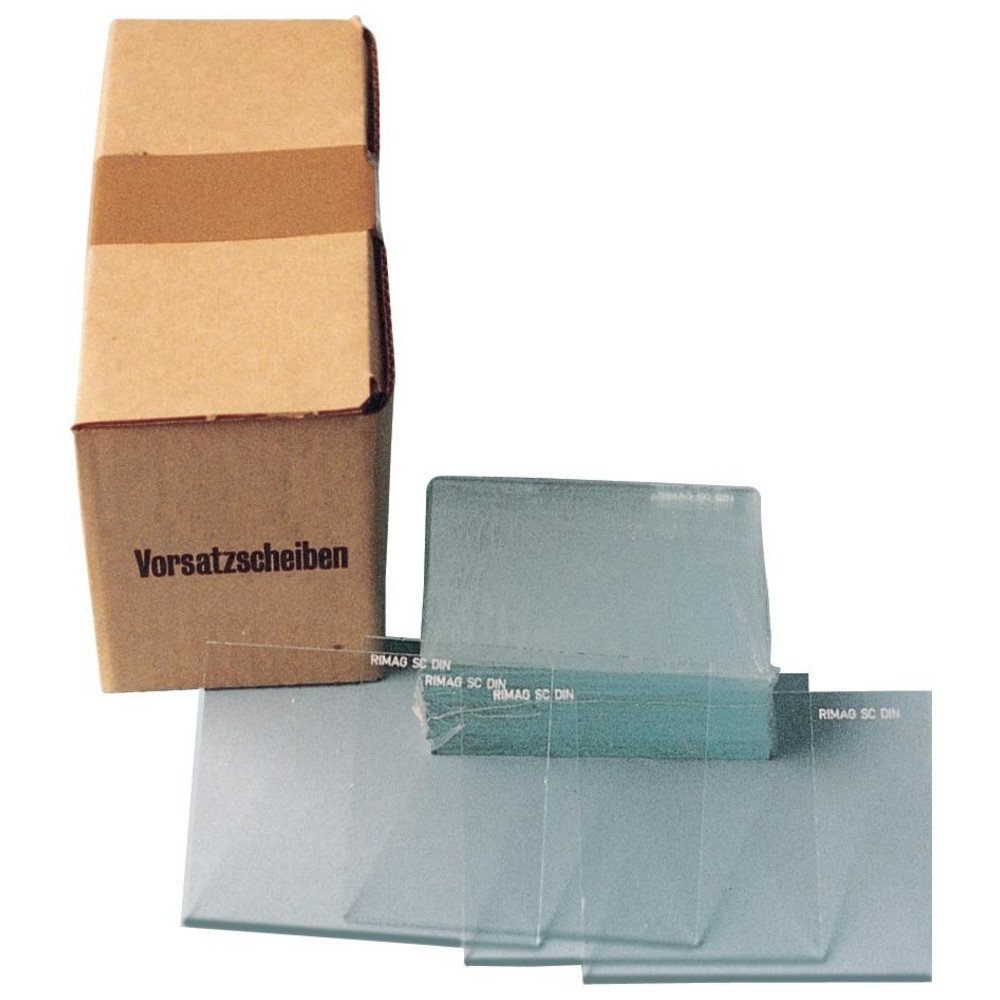 Vorsatzglas 51 x 108 mm U-DIN