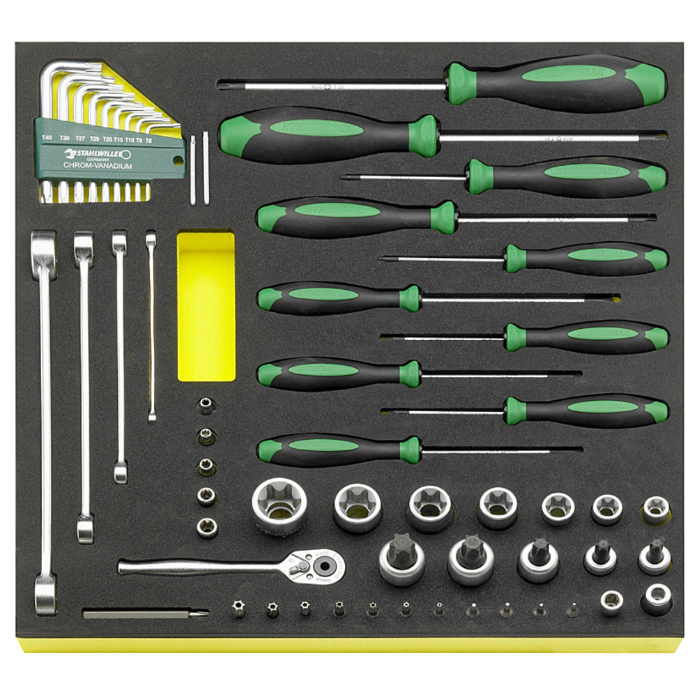 TCS TX/57 MF N TORX-Werkzeuge in TCS Einlage