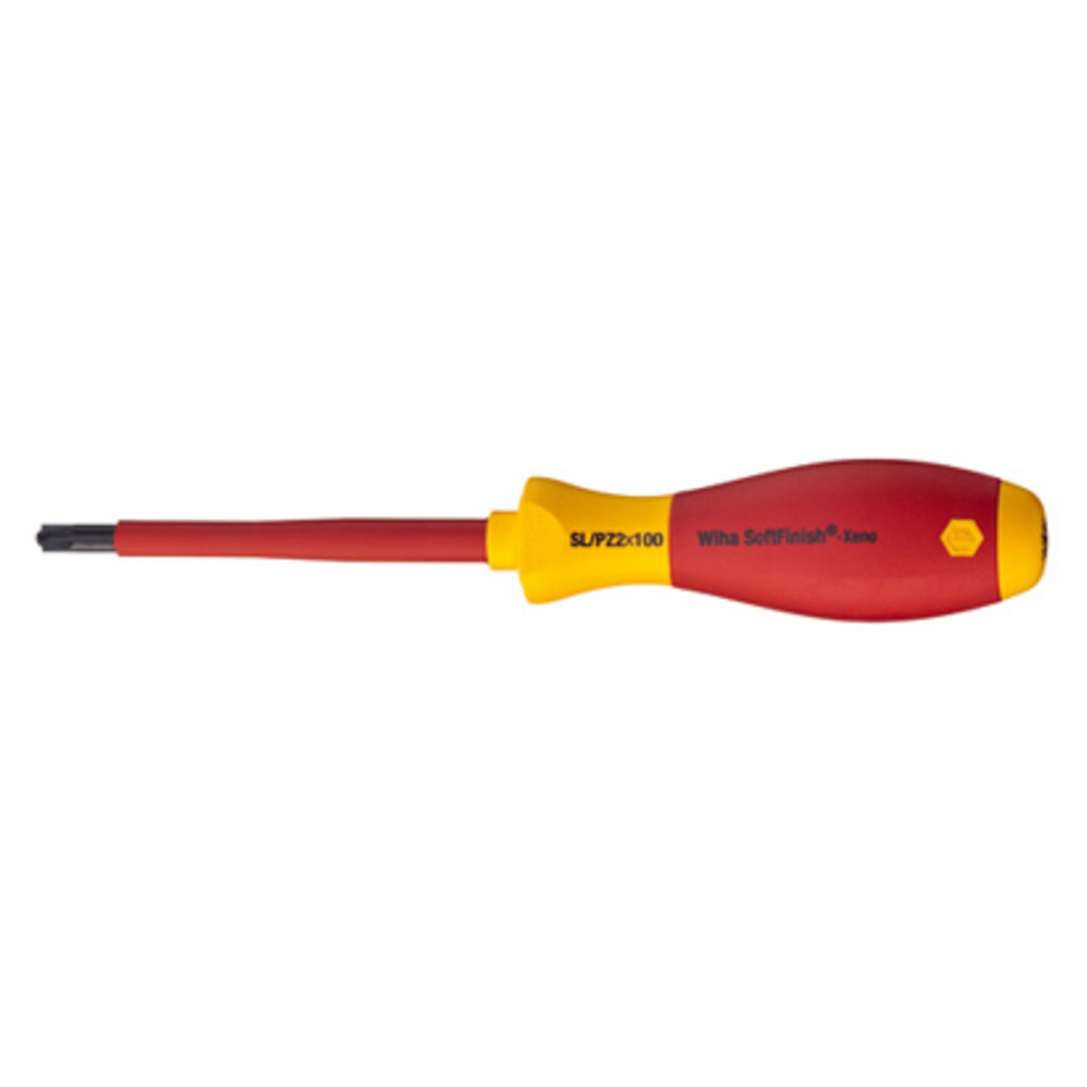 Schraubendreher SoftFinish electric Xeno, SL/PZ 1, 80 mm