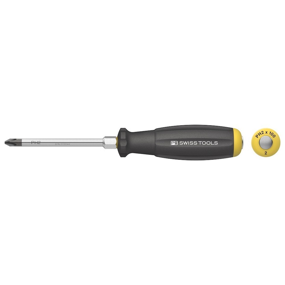 Schraubendreher 8193 D PH2x100mm Schlagkappe PB SwissTools