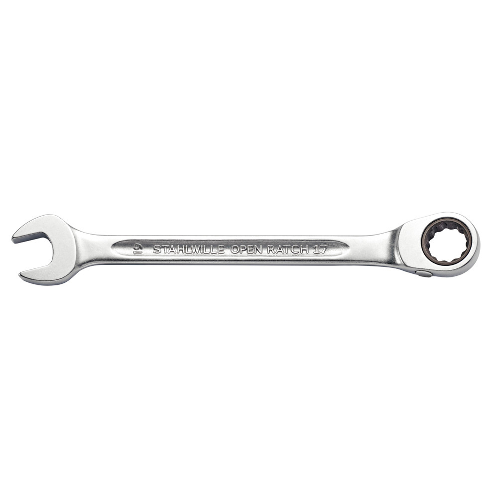 Ratschen-Ringmaulschlüssel OPEN-RATCH Nr. 17, umschaltbar, 8 mm