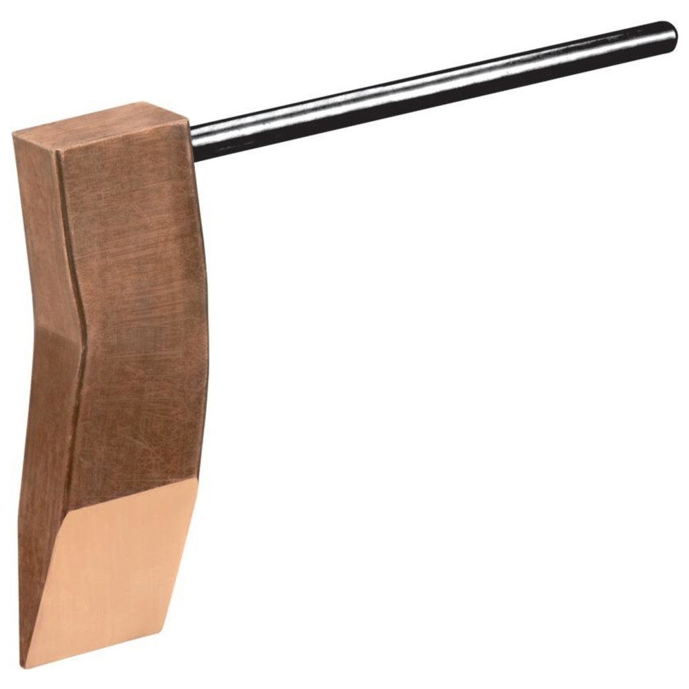 Kupferstück 350 g gekröpft