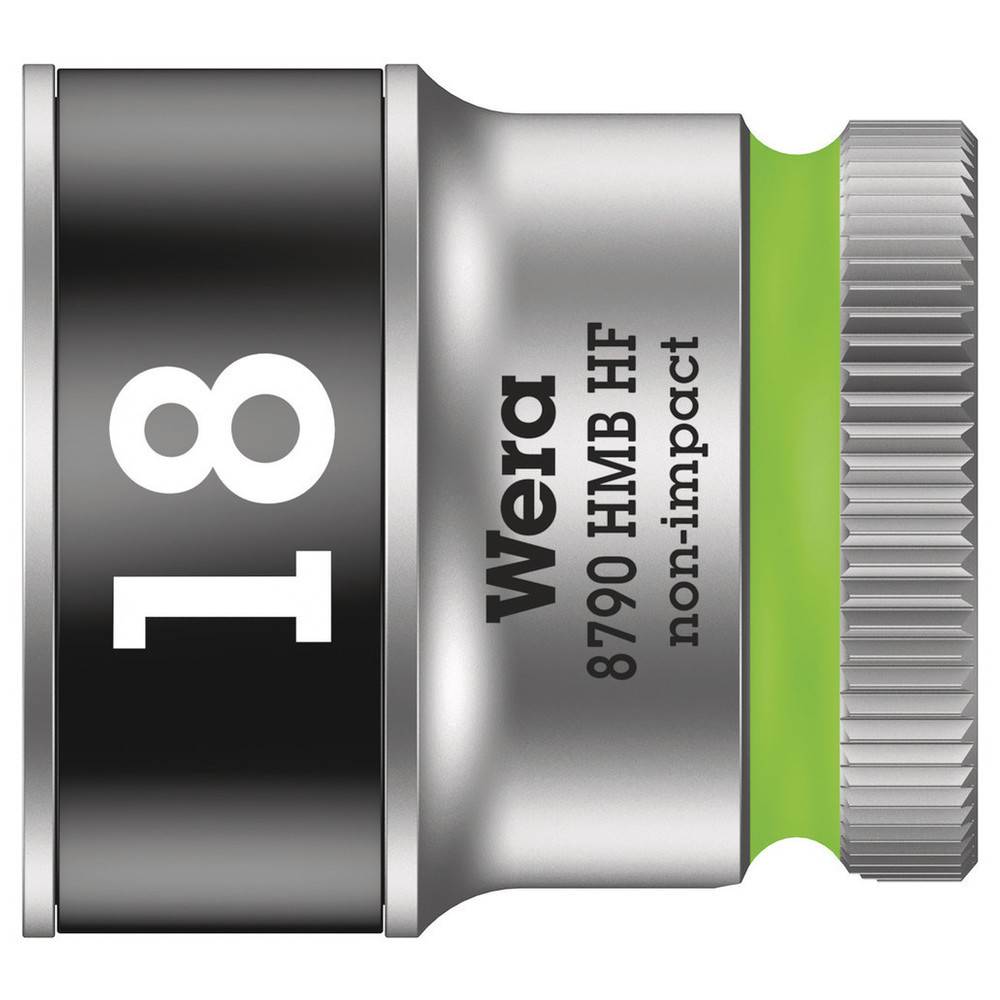 Steckschlüsseleinsatz 6-kant 3/8" 18mm mit Haltefunktion Wera