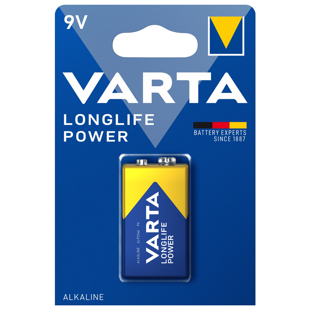Alkaline-Batterie Loglife Power, Block E/6LR61