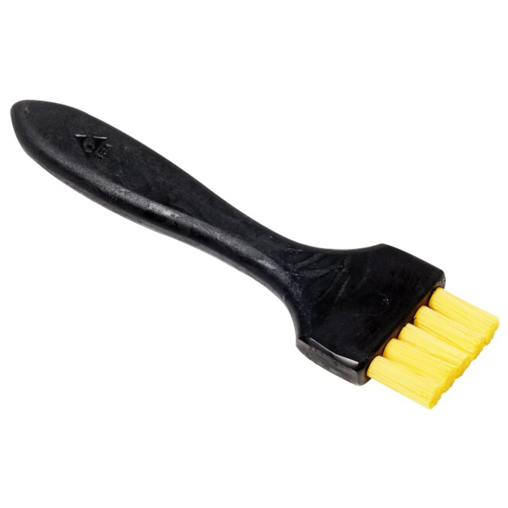 Warmbier Flachbürste hart, gelbe Nylonborsten, ESD, Breite 38 mm