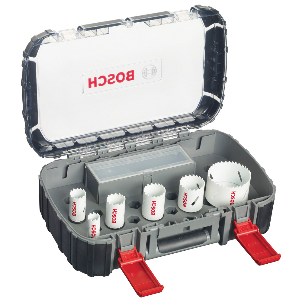 Lochsägen Set 9-teilig 19,25,30,35,40,68 mm