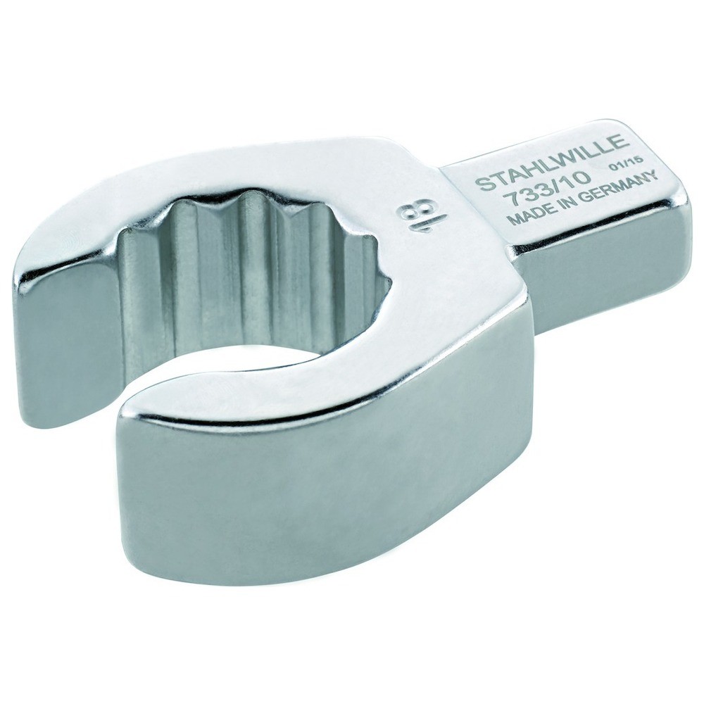 Einsteck-Ringschlüssel offen 19mm 9x12mm