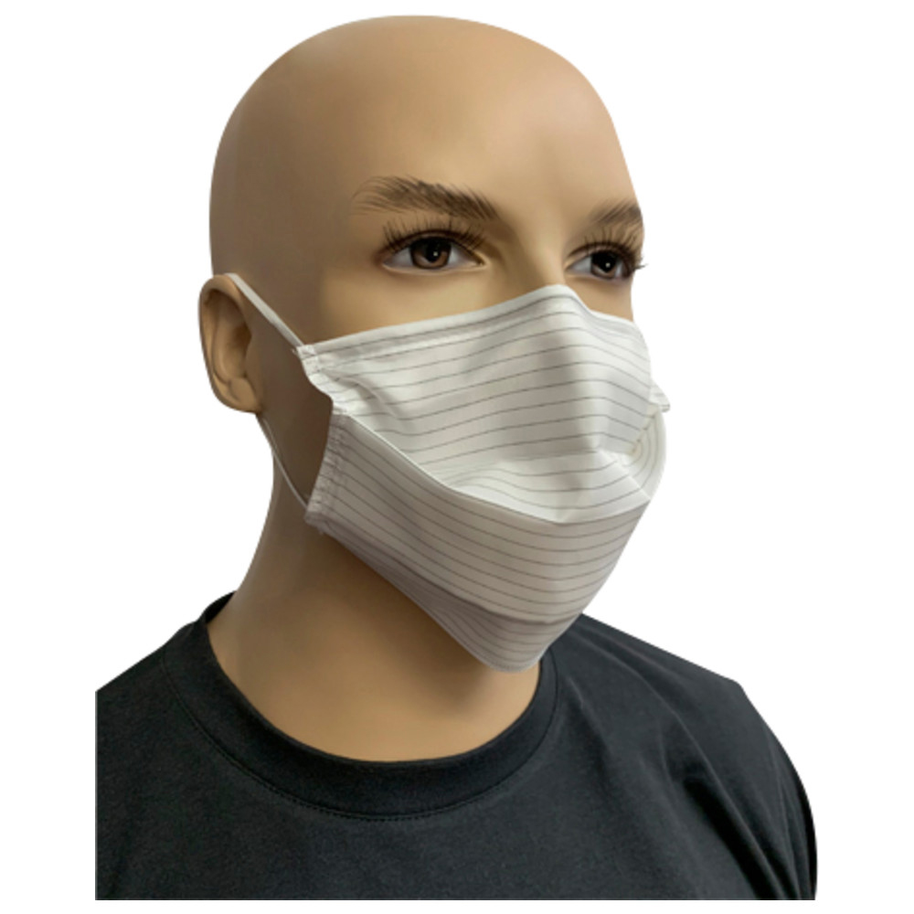 Gesichtsschutzmaske mit Reinraumstoff, ESD