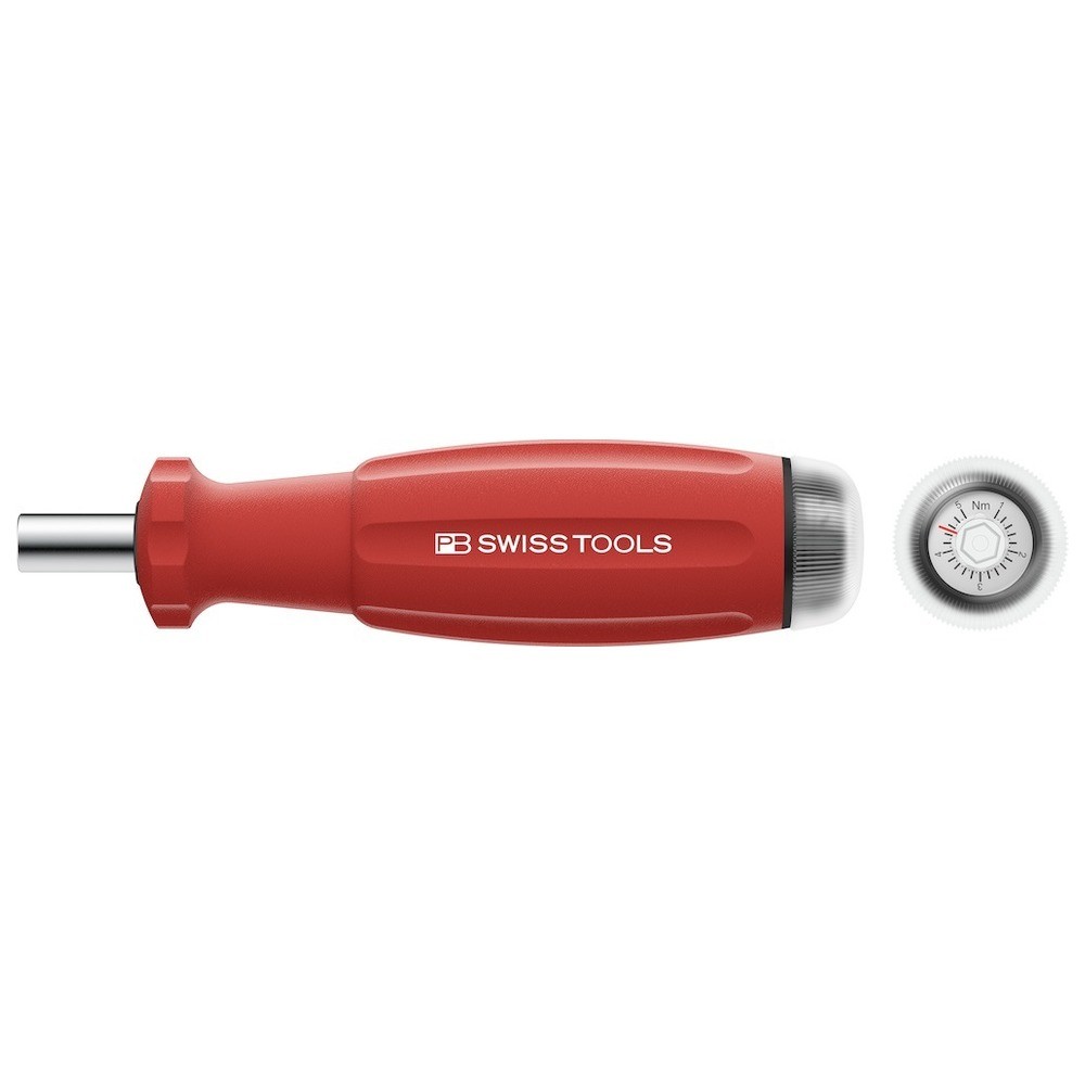 Drehmomentschraubendreher 1,0-5,0Nm mitBitaufnahme PB Swiss Tools