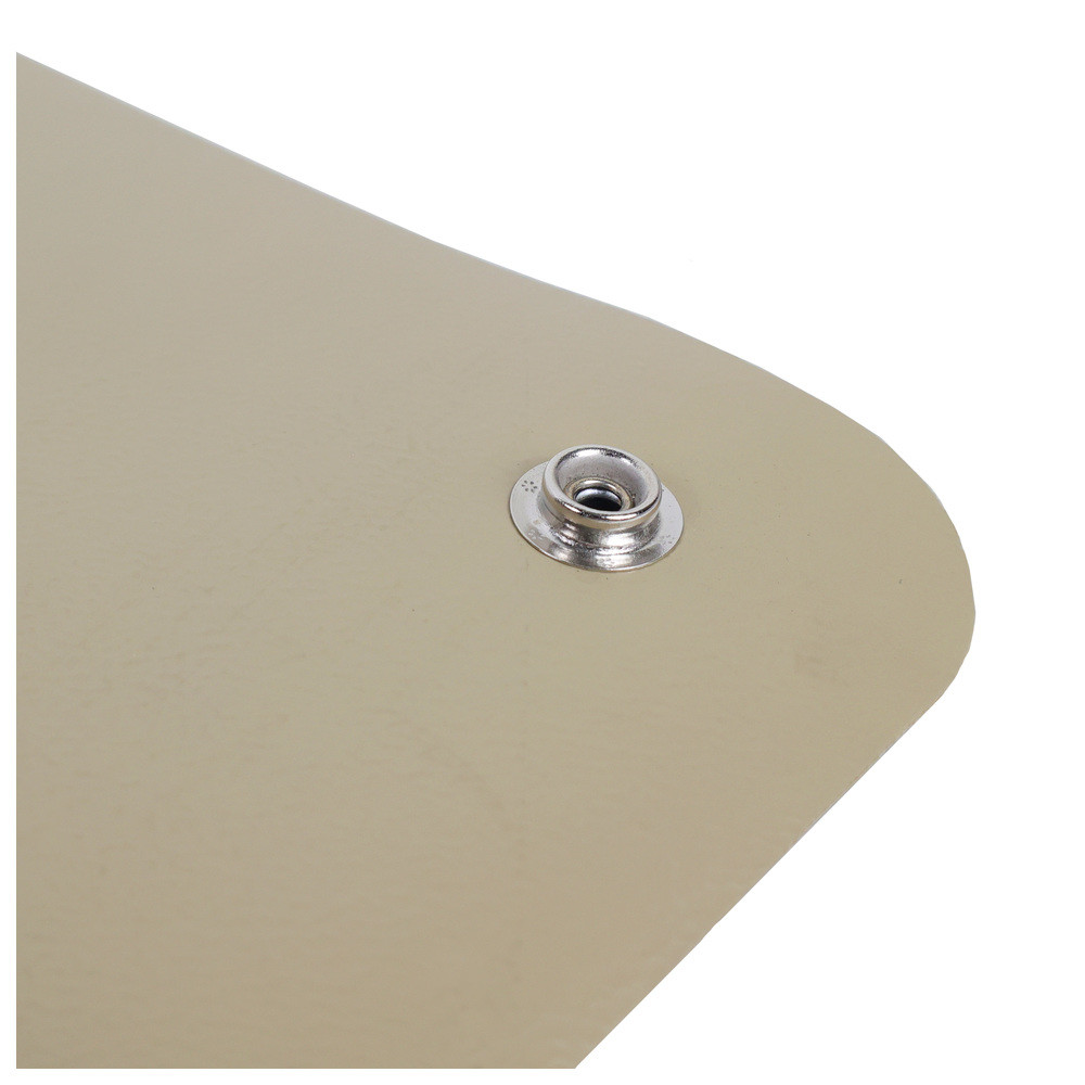 WETEC Tischbelag, ESD, 610 x 1.220 mm, beige, gerundete Ecken, 2 x 10 mm DK, Bild 5