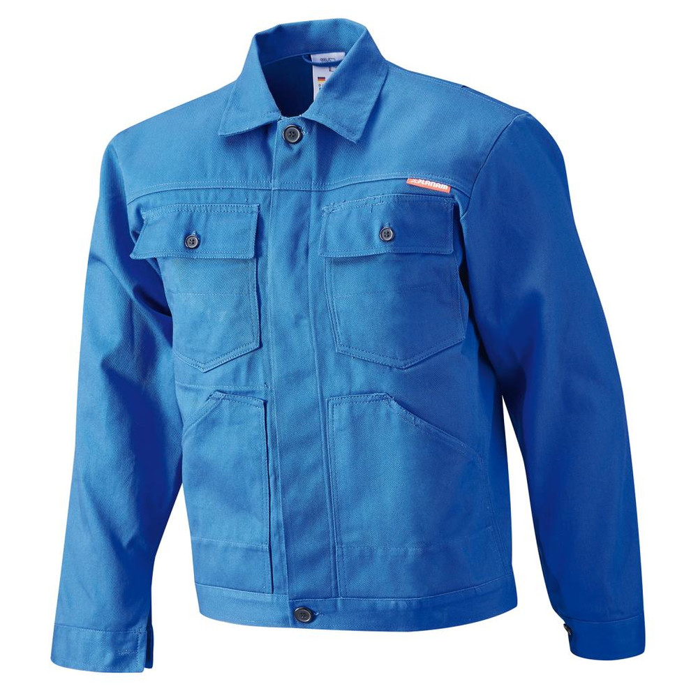 Bundjacke, 100% BW,290 g/qm, Gr. 48, kornblau