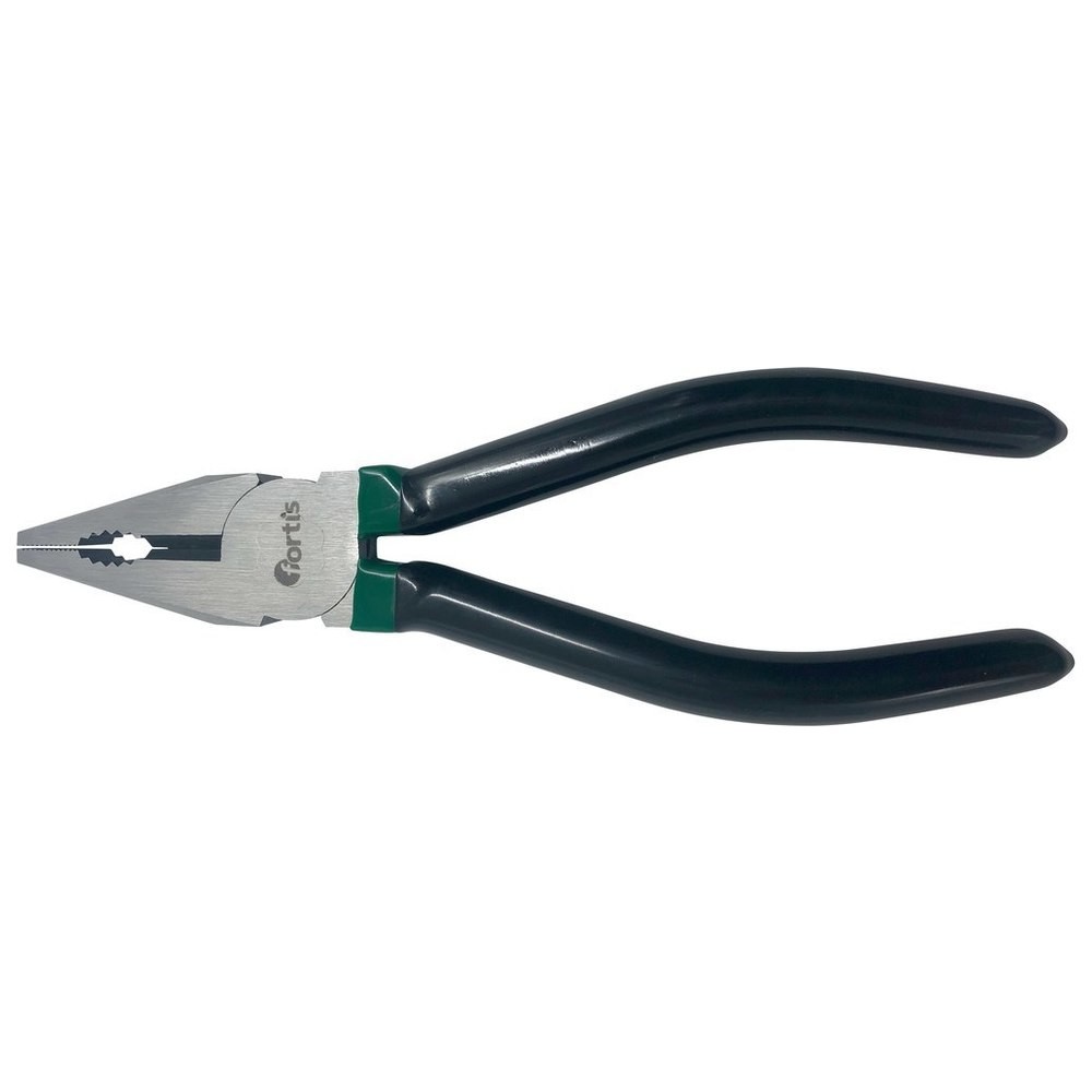 Kombizange poliert 180mm m.Kst.Griff FORTIS