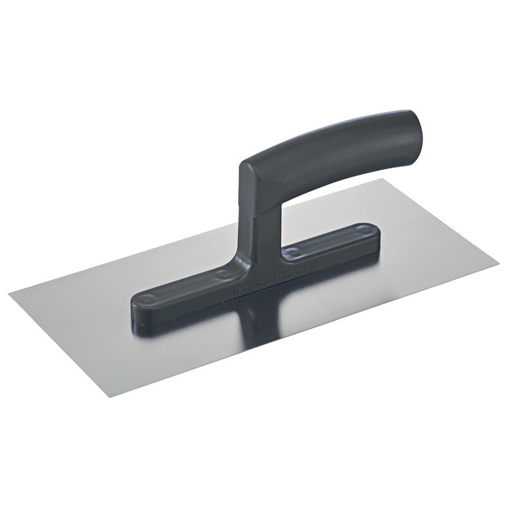 Glättekelle rostfrei 280x130mm Kunststoffgriff FORTIS