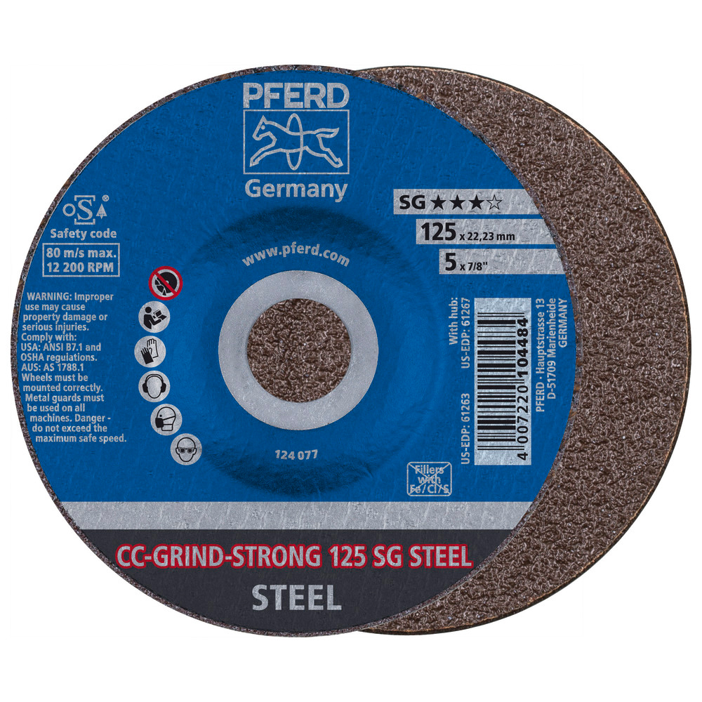Schleifscheibe CC-Grind 125 mm STRONG-STEEL