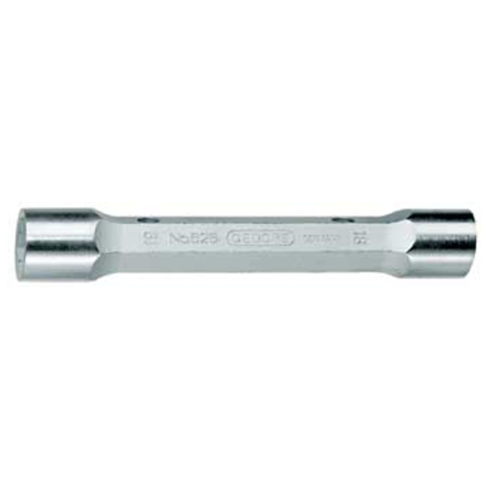 Doppel-Steckschlüssel, DIN 896, massive Ausführung, SW 6 x 7 mm
