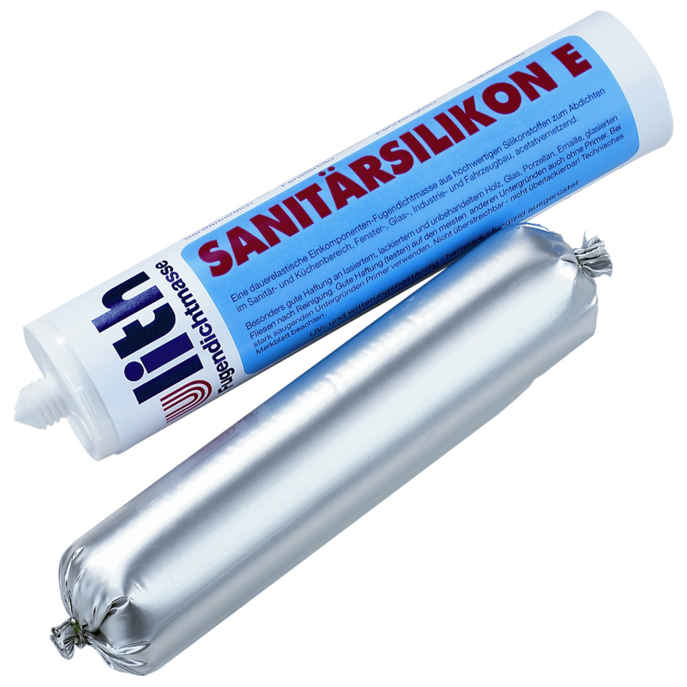 Sanitärsilikon, 300 ml, transparent