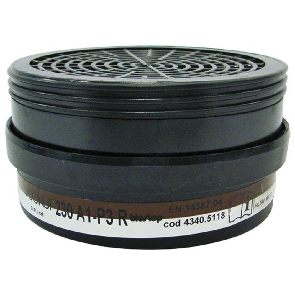 Filter 230, A1-P3R D f.Polimask 230 (Pack a 2 Stück)
