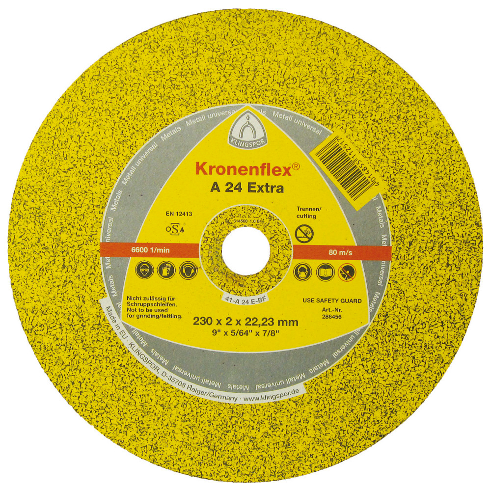 Trennscheibe A24 Extra 115 x 2,5 mm gekröpft