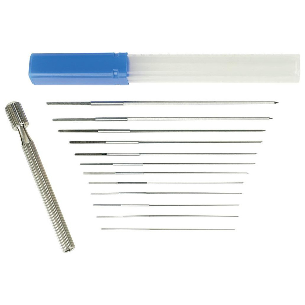 Düsen-Reibahlen-Satz 12-teilig 0,6-1,9 mm