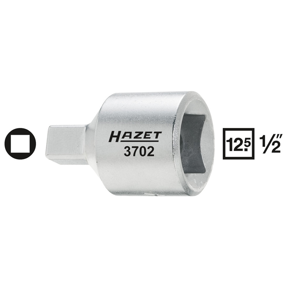 Öldienst-Schraubendreher-Steckschlüsseleinsatz 3702 - Vierkant hohl 12,5 mm (1/