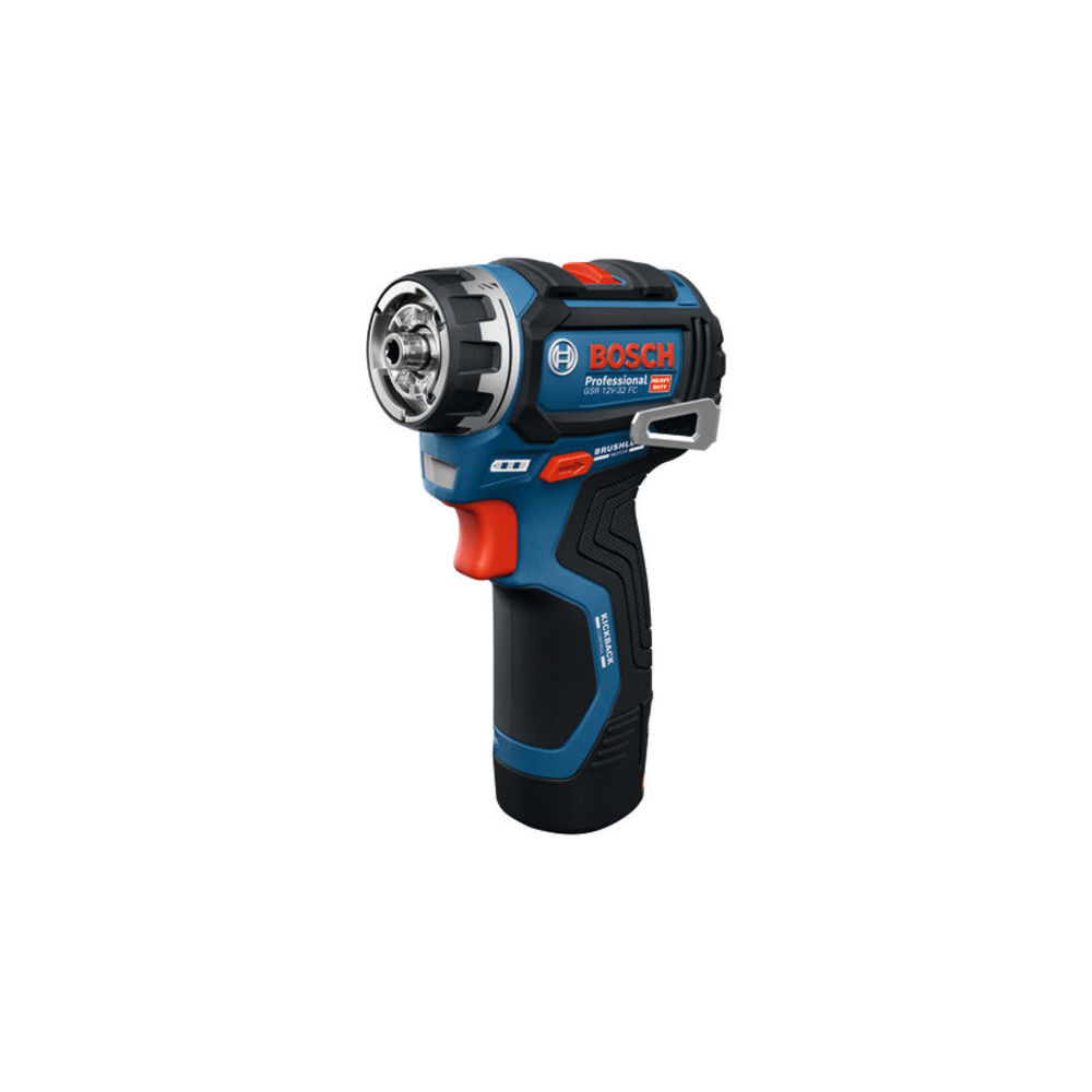 Bosch Professional Schrauber GSR 12V-32 FC, 2x GBA 12V 2.0Ah, Aufs., Zusatzhandg., Tiefenan.,L-BOXX, Bild 2