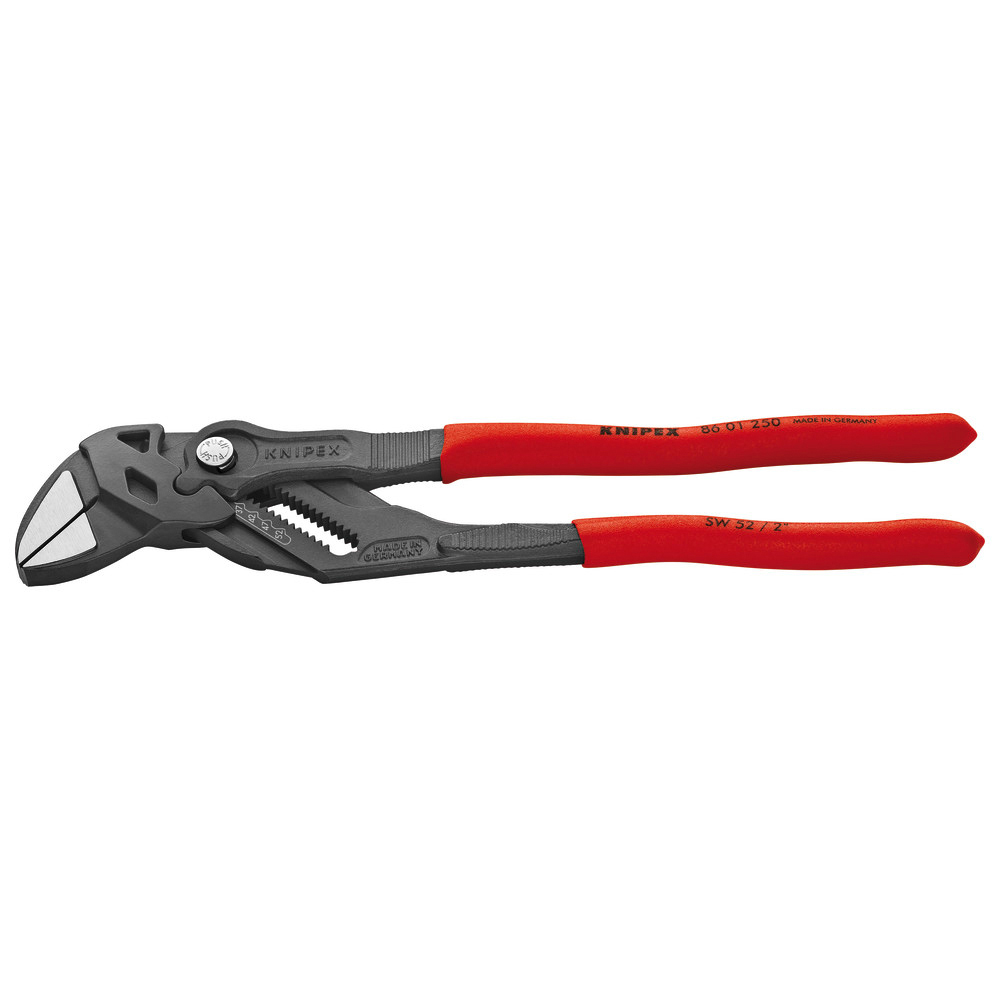 Zangenschlüssel schwarz 250 mm mit Kunststoff Griff