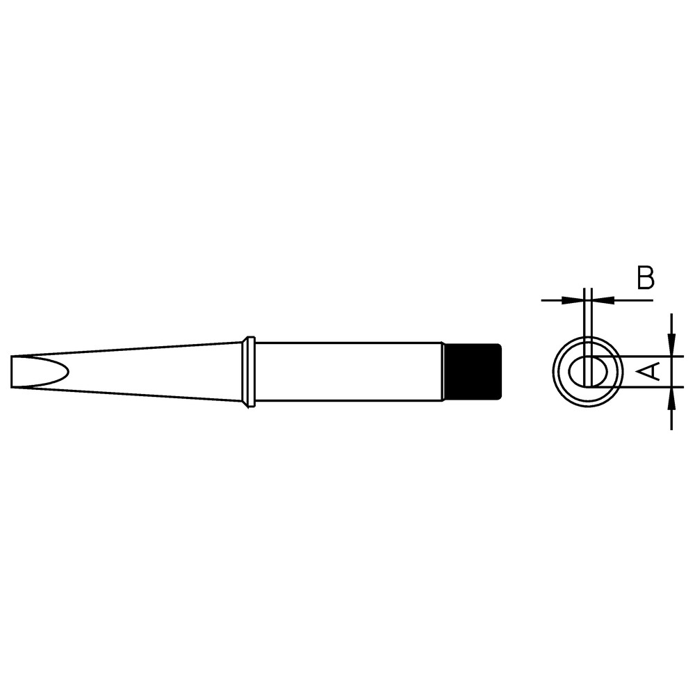 Weller Lötspitze Serie CT, CT2 E8 mm, gerade, 425 °C