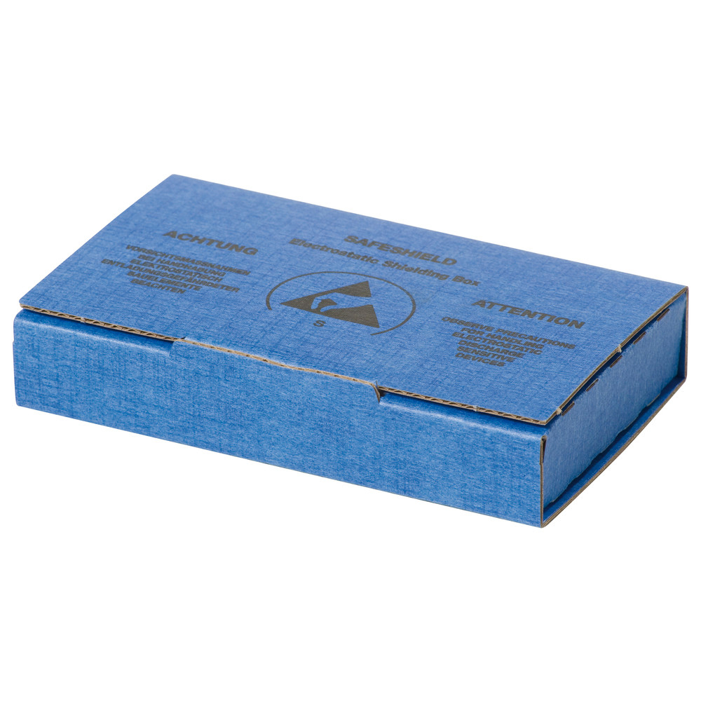 Warmbier Safeshield Versandschachtel, ESD, 95 x 30 x 15 mm, PE-Schaum, 6 mm