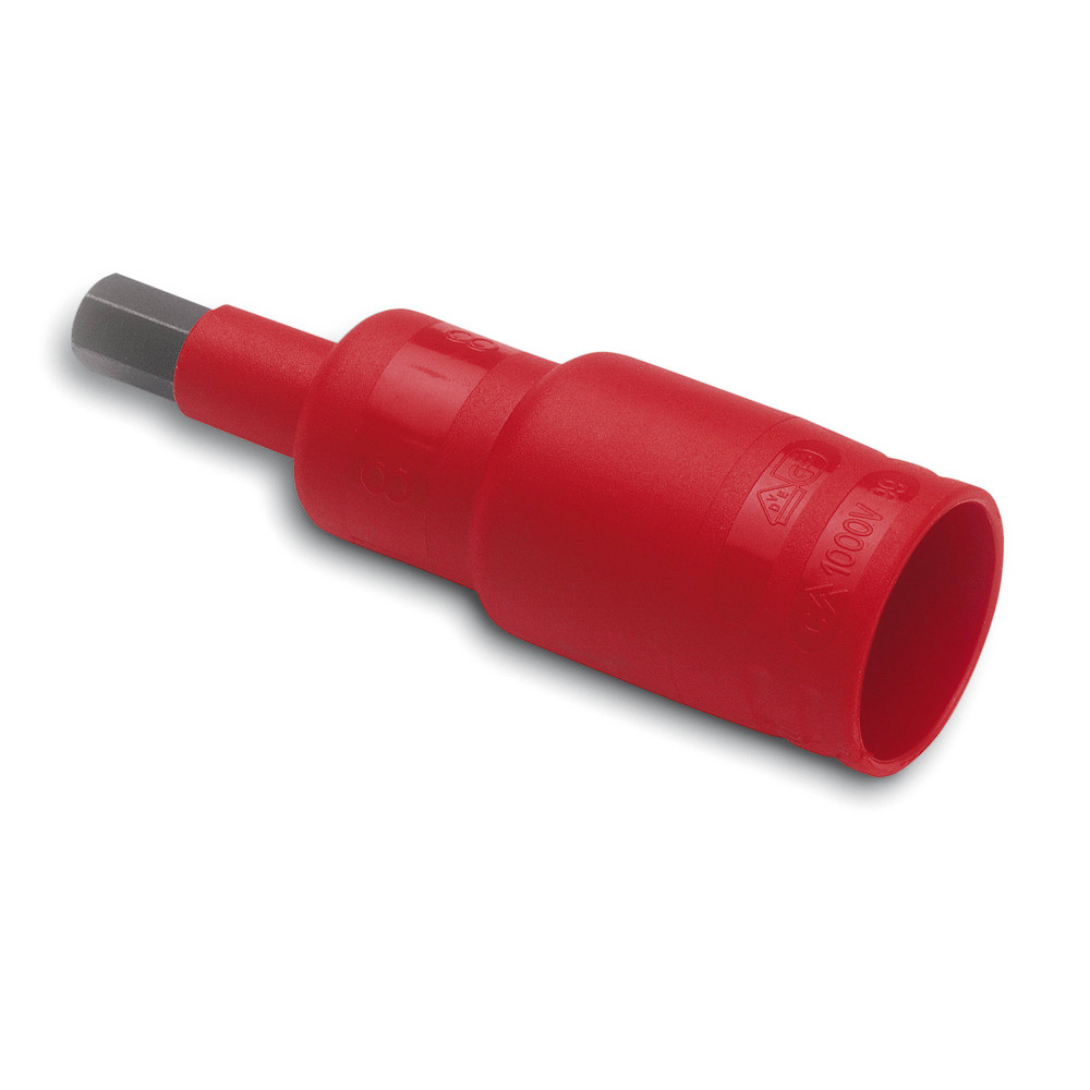 VDE-Schraubendrehereinsatz 1/2", Innensechskant, 4 mm