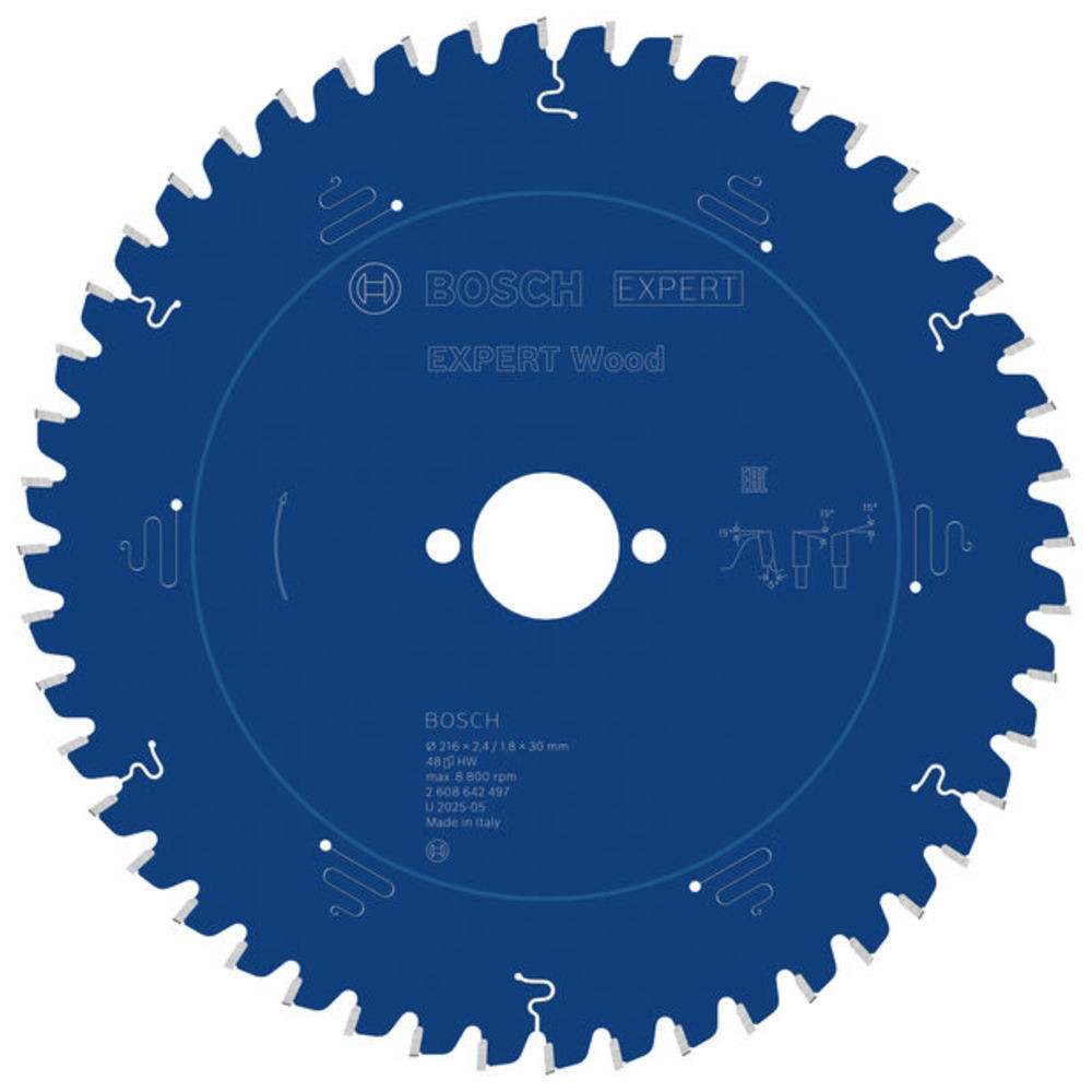 EXPERT Wood Kreissägeblatt, 216x2,4/1,8x30 mm, Z48