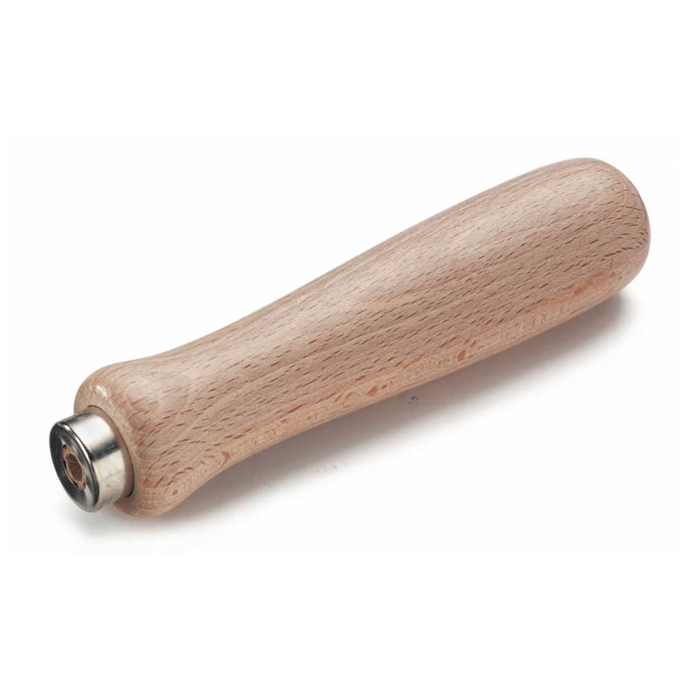 Feilenhefte, DIN ISO 395, für Feilen bis 125 mm, Größe 100 mm, aus Buchenholz