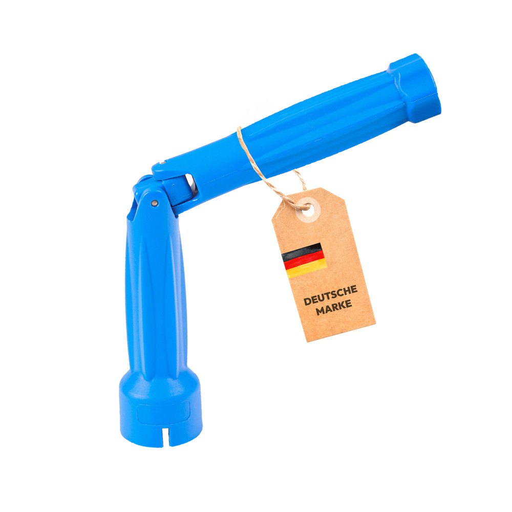 Universal WC Sitz Montageschlüssel, blau, 200 mm