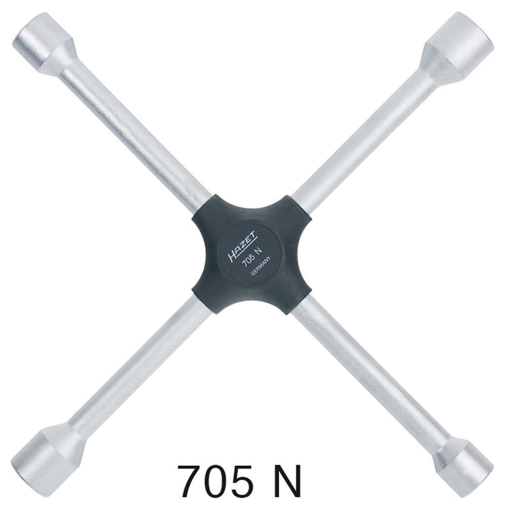 Kreuzschlüssel 705N - Außen-Sechskant Profil - Gesamtlänge: 380 mm