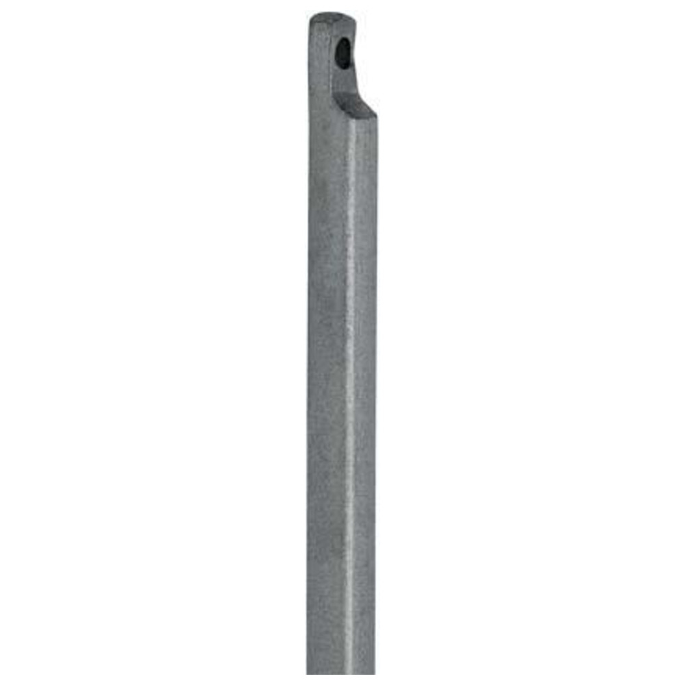 Stange für Tortreibriegel 13 x 1250 mm hell-verz