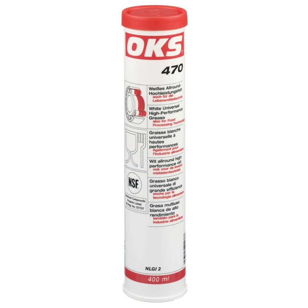 Weißes Allround-Hochleistungs- Fett 470 400 ml