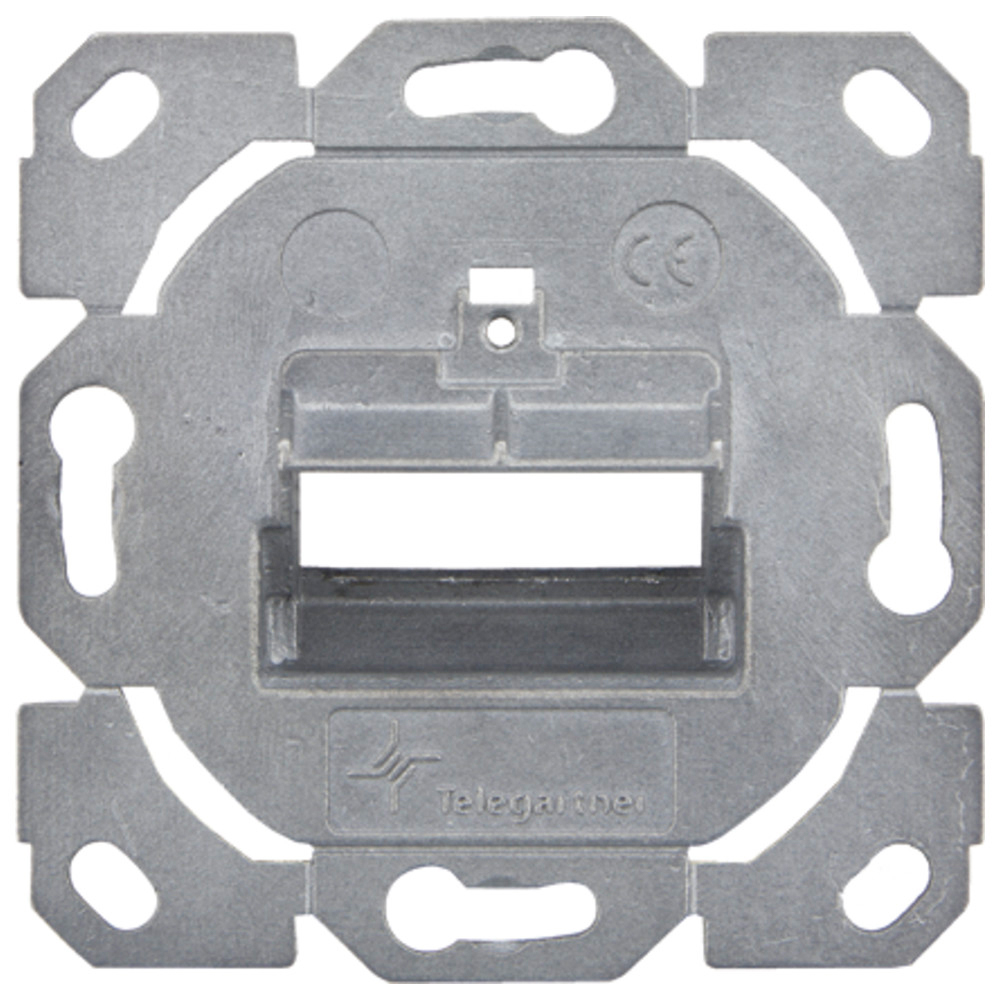 Modul-Aufnahme AMJ-S 1-fach und 2-fach UP/0 flex, Cat.6A