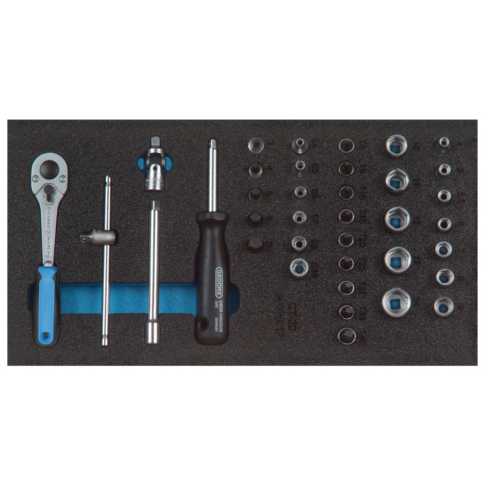 Werkzeugmodul CT1/3 Steckschlüsselsatz 1/4"