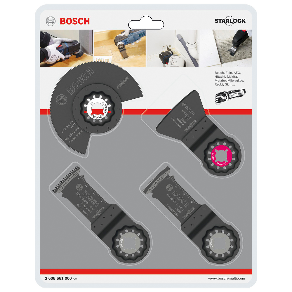 Boden-Einbauset 4-teilig für GOP
