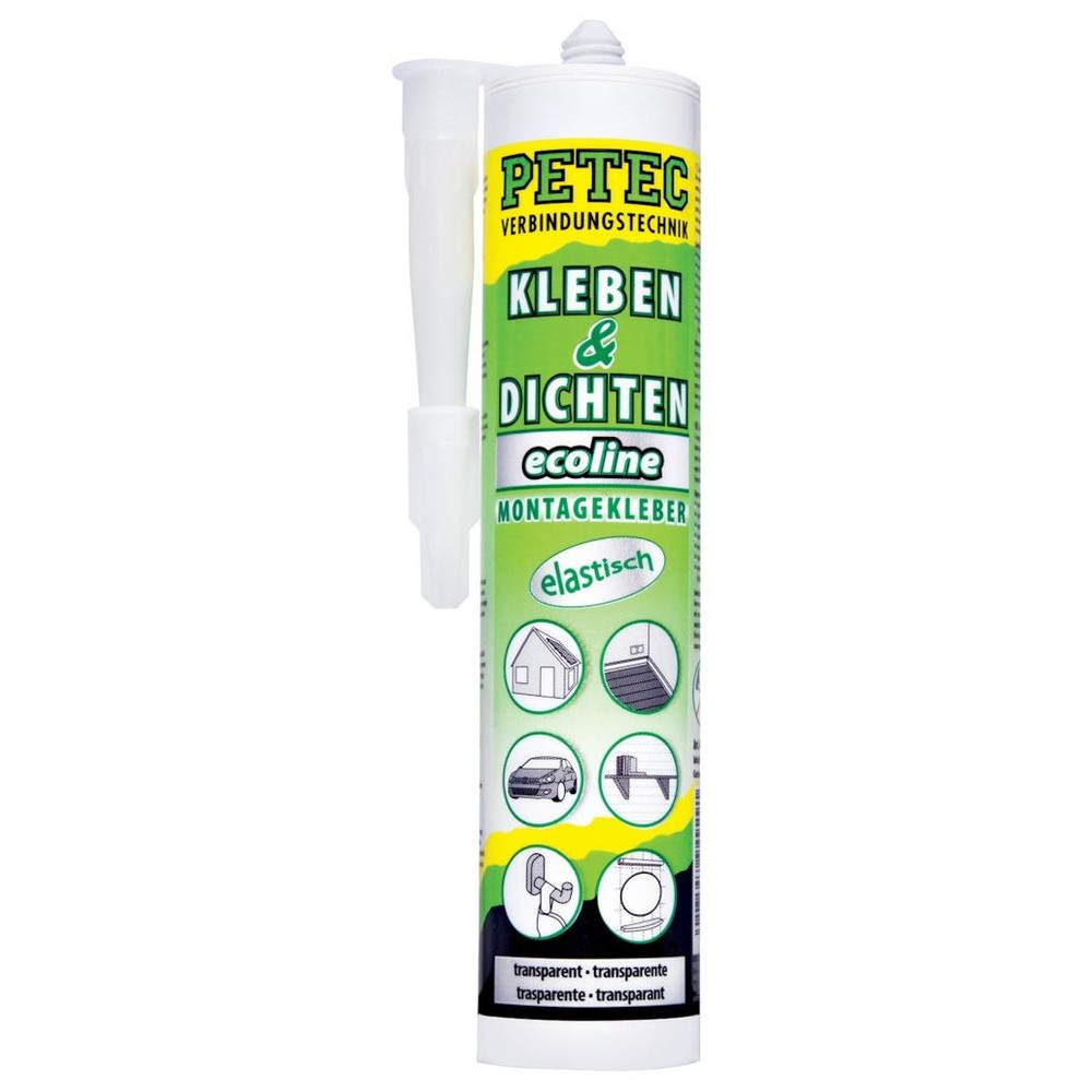 Kleben + Dichten Ecoline 290 ml, transparent