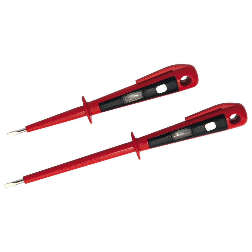 EURO-VDE-Spannungsprüfer, 125-250 Volt, 50-500 Hz, Länge 150 mm