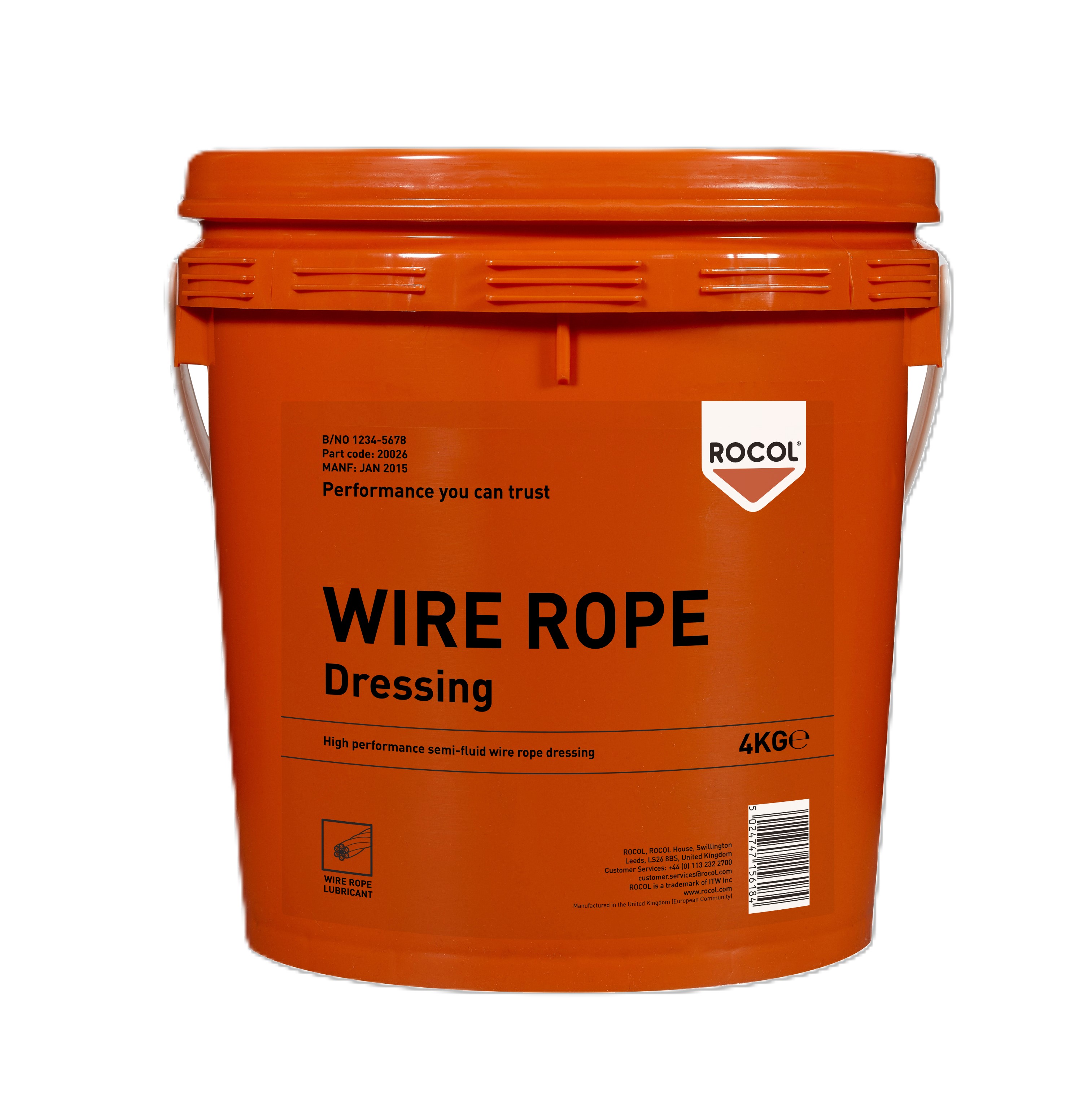 WIRE ROPE DRESSING 4KG