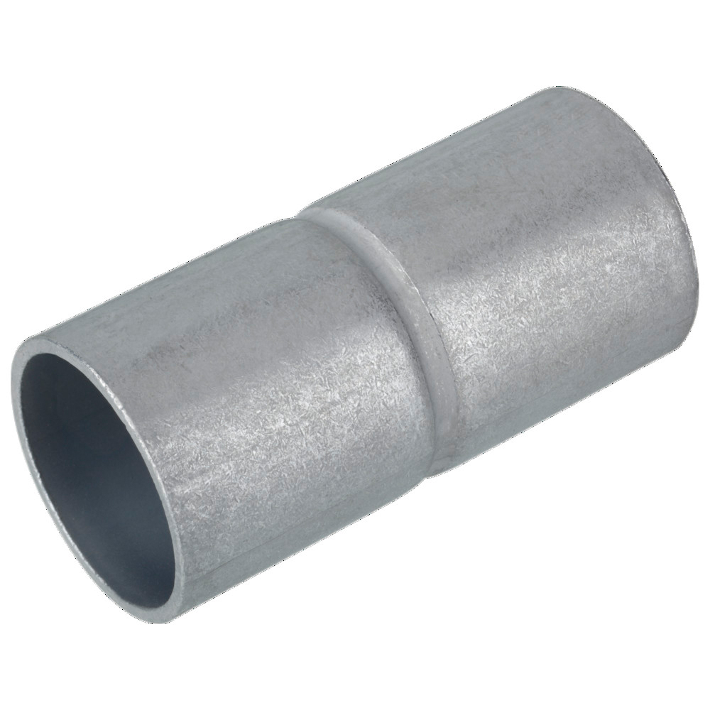 Stahlrohr-Steckmuffe SMS-E-V, verzinkt, 16 mm