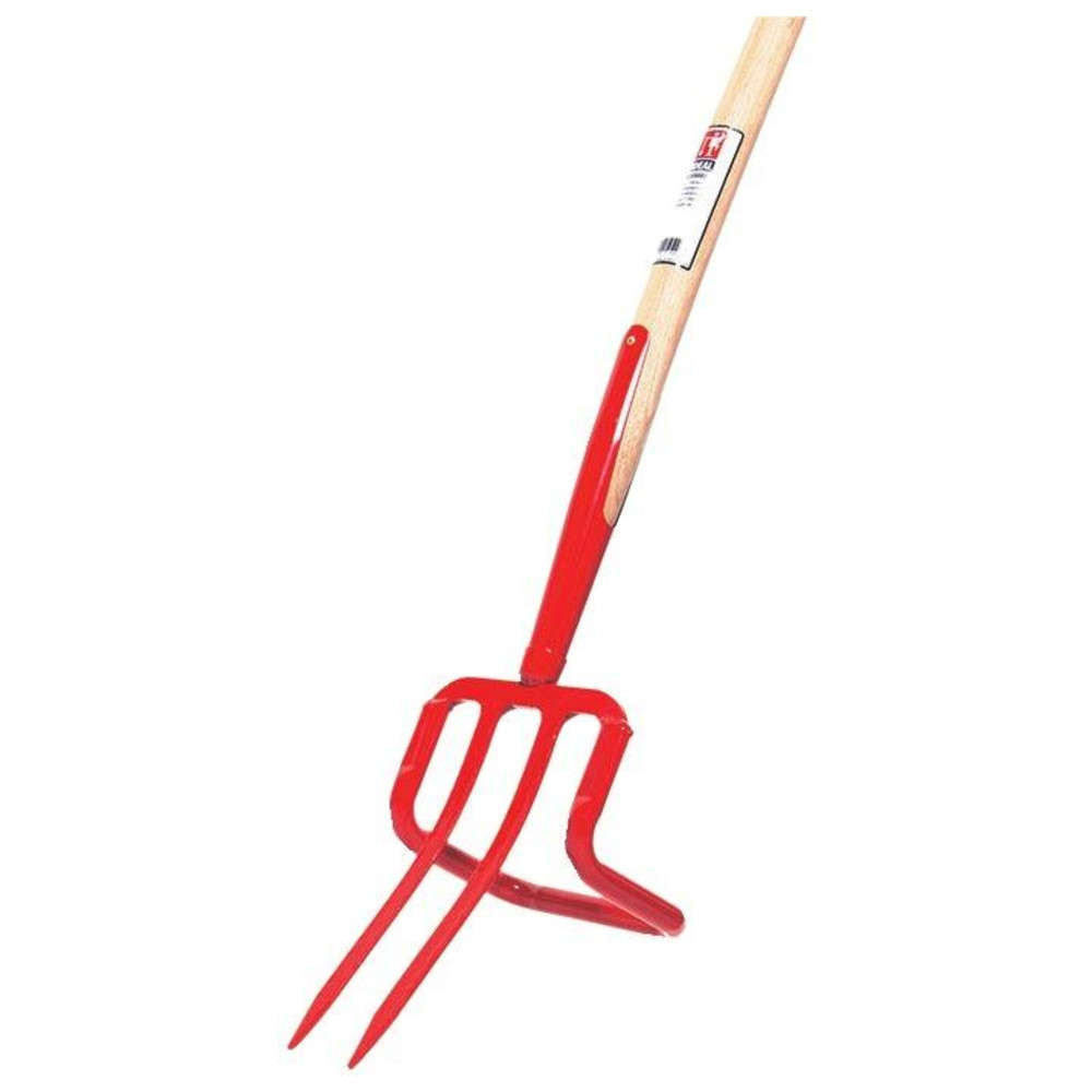 Unkrautstecher mit Bügel 2 Bajonettzinken